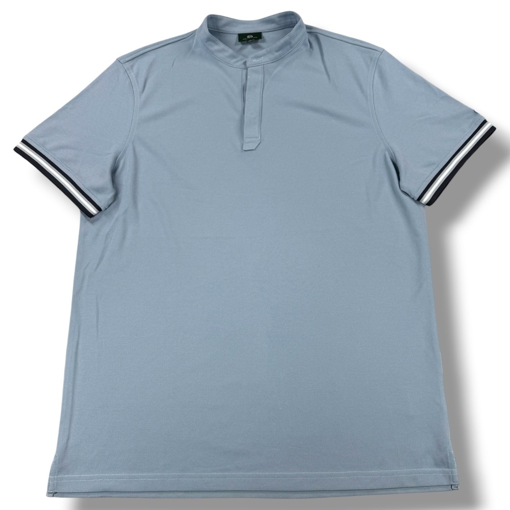 AG Green Label Haskett Men's Golf Polo Siz Medium M Blue